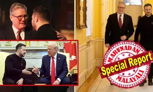 ട്രംപിനോട് ഉടക്കി സെലന്‍സ്‌കി പറന്നിറങ്ങിയത് ലണ്ടനില്‍; സ്‌നേഹ ചുംബനത്തോടെ സ്വീകരിച്ച് കീര്‍ സ്റ്റാര്‍മര്‍; റഷ്യന്‍ സ്വത്തുക്കള്‍ മരവിപ്പിച്ച് യുക്രൈന് കൊടുക്കാന്‍ ധാരണ; ട്രംപിന്റെ ബ്രിട്ടന്‍ സന്ദര്‍ശനം റദ്ദ് ചെയ്യാന്‍ മുറവിളി; പ്രതിസന്ധി അയയാതെ മുന്‍പോട്ട്