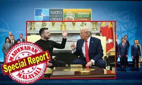 യുക്രൈനിലേക്കുള്ള എല്ലാ ആയുധനീക്കവും അവസാനിപ്പിച്ച് ട്രംപ്; അമേരിക്കയുമായി ബന്ധം പുനഃസ്ഥാപിച്ചെല്ലെങ്കില്‍ നാറ്റോയുടെ ഭാവി അവതാളത്തില്‍; യൂറോപ്പും അമേരിക്കയും സൈലന്‍സ്‌കിയുടെ പേരില്‍ കൊമ്പ് കോര്‍ക്കുമ്പോള്‍ സംഭവിക്കുന്നത്