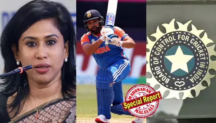 സെമിയില്‍ ഓസ്‌ട്രേലിയയെ നേരിടാന്‍ ഒരുങ്ങവെ അനാവശ്യ വിവാദം;  കോണ്‍ഗ്രസ് വക്താവിന്റെ പ്രസ്താവന അങ്ങേയറ്റം അപമാനകരം; പബ്ലിസിറ്റിക്കായി അപകീര്‍ത്തികരമായ വാക്കുകള്‍ വേണ്ടെന്ന് ബിസിസിഐ സെക്രട്ടറി;  ഷമയുടേത് കോണ്‍ഗ്രസ് നിലപാടല്ലെന്ന് രാജീവ് ശുക്ല;  ഇന്ത്യന്‍ നായകനെ വിമര്‍ശിച്ചതില്‍ ആരാധകരും കലിപ്പില്‍