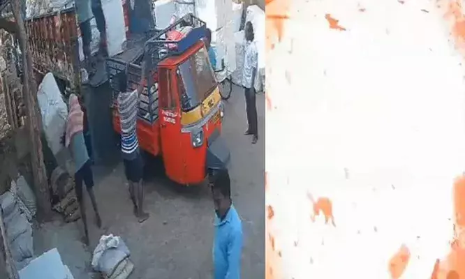 വാഹനത്തില്‍ നിന്ന് പടക്കം നിറച്ച പെട്ടികള്‍ ഇറക്കുന്നതിനിടെ പൊട്ടിത്തെറി; നാല് പേര്‍ക്ക് പരിക്ക്; സംഭവം ആന്ധ്രാപ്രദേശില്‍