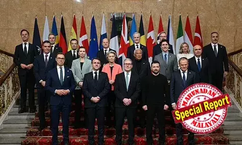 അമേരിക്ക ഉടക്കിയതോടെ യുക്രൈന്‍ വിഷയത്തില്‍ നാറ്റോ സഖ്യ രാജ്യങ്ങള്‍ക്കിടയില്‍ അഭിപ്രായഭിന്നത; റഷ്യയുമായി വെടിനിര്‍ത്തലിന് ആഹ്വാനം ചെയ്യുമ്പോഴും സുരക്ഷാ ഗ്യാരണ്ടി നല്‍കാതെ ഫ്രാന്‍സ്;  റഷ്യക്കെതിരെ വിദേശ സൈനികരെ ഉപയോഗിക്കുന്നതില്‍ ഹംഗറിയും സ്ലോവാക്യയും എതിര്