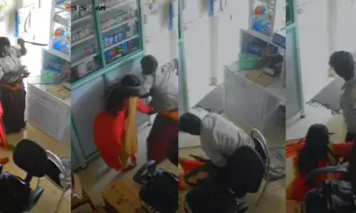 ഭാര്യയെ സംശയം; ജോലി ചെയ്തിരുന്ന കടയിൽ അതിക്രമിച്ചുകയറി കത്തികൊണ്ട് ആക്രമിച്ചു; നിലത്ത് വീണിട്ടും യുവതിയെ വെറുതെ വിട്ടില്ല; ഭർത്താവ് പിടിയിൽ