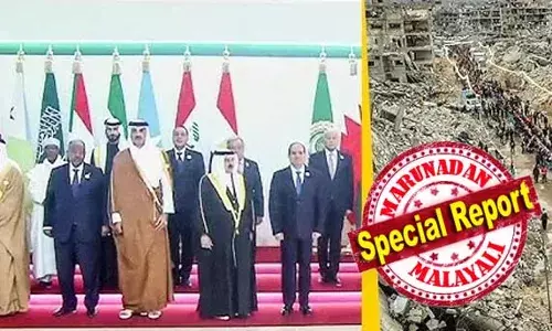 ഗാസ പുനര്‍നിര്‍മാണ പദ്ധതിയുമായി ഈജിപ്ത്; 5300 കോടി ഡോളറിന്റെ പദ്ധതി പൂര്‍ത്തിയാക്കാന്‍ ലക്ഷ്യമിടുന്നത് അഞ്ച് വര്‍ഷം കൊണ്ട്; രാജ്യാന്തര പിന്തുണ തേടി അറബ് ഉച്ചകോടി; പദ്ധതിയില്‍ ഹമാസ് ഇല്ല; പാശ്ചാത്യ പിന്തുണയോടെ ഇടക്കാല ഭരണസംവിധാനം എന്ന് കരട് രേഖയില്‍