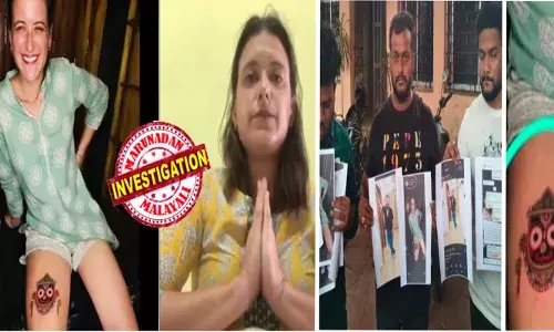 വിദേശ വനിതക്ക് തുടയിൽ ടാറ്റൂ കുത്താൻ മോഹം; സാക്ഷാൽ ജഗന്നാഥന്‍റെ ചിത്രം തന്നെ വേണമെന്നും വാശി; വ്യാപക പ്രതിഷേധം; ഭക്തരുടെ വികാരം വ്രണപ്പെടുത്തിയെന്ന് വിമർശനം; ആളുകൾ കാണാത്ത ഒരിടത്ത് പതിപ്പിക്കാനാണ് ആവശ്യപ്പെട്ടതെന്ന് യുവതി; ഉടമ അറസ്റ്റിൽ