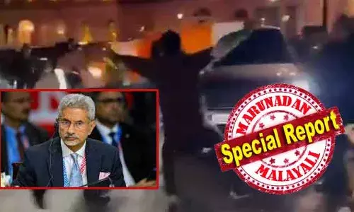 ചൈനയേയും പാകിസ്ഥാനേയും നിലയ്ക്ക് നിര്‍ത്തുമെന്ന് പറഞ്ഞ് പുറത്തേക്ക് ഇറങ്ങിയ ജയശങ്കര്‍; ചൗതം ഹൗസിന് അടുത്ത് ഇന്ത്യാ വിരുദ്ധ മുദ്രാവാക്യങ്ങളുമായി തടിച്ചു കൂടിയ ഖാലിസ്ഥാന്‍ വാദികളില്‍ ഒരാള്‍ കാറിന് അടുത്തേക്ക് പാഞ്ഞടുത്തു; ഇന്ത്യന്‍ പതാക വലിച്ചു കീറി; ലണ്ടനില്‍ ഇന്ത്യന്‍ വിദേശകാര്യമന്ത്രിയ്ക്ക് നേരെ ആക്രമണ ശ്രമം; ബ്രിട്ടണെ ഇന്ത്യ പ്രതിഷേധം അറിയിക്കും