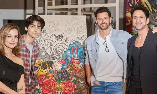 മുന്‍ ഭാര്യയുടെ വ്യാപാര സംരംഭത്തിന് ആശംസകളുമായി ഋത്വിക് റോഷന്‍