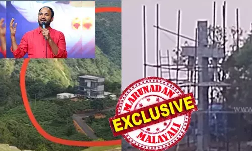 യേശുവിനെ വിറ്റ് കോടീശ്വരനായി.....; കൈയ്യേറ്റം തുടരാന്‍ കൂറ്റന്‍ കുരിശ് പണിത് അട്ടിമറി; പരുന്തുംപാറയിലെ നടപടി ഒഴിവാക്കാന്‍ കുറ്റന്‍ കുരിശ് സ്ഥാപിച്ച് സജിത് ബ്രദര്‍; ഇത് ആത്മീയ തട്ടിപ്പിന്റെ ഭയാനക വേര്‍ഷന്‍