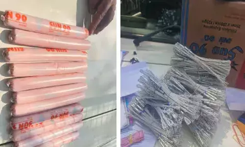 ഈരാറ്റുപേട്ടയില്‍ ജലാറ്റിന്‍ സ്റ്റിക്കുകളും ഇലക്ട്രിക് ഡിറ്റനേറ്ററുകളുമടക്കം വന്‍ സ്‌ഫോടക ശേഖരം കണ്ടെത്തി; ഇടുക്കി സ്വദേശികളായ മൂന്നു പേര്‍ അറസ്റ്റില്‍