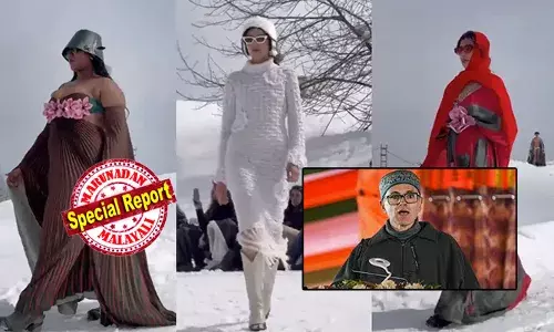 ഡിസൈനര്‍ വസ്ത്രങ്ങള്‍ ധരിച്ച് ഗുല്‍മാര്‍ഗിലെ മഞ്ഞുമൂടിയ പ്രദേശത്ത് നാല് ദിവസം നീണ്ട ഫാഷന്‍ ഷോ; റമദാനില്‍ ഫാഷന്‍ ഷോ നടത്തിയത് അനാദരവാണെന്ന് ചൂണ്ടിക്കാട്ടി പ്രതിഷേധം; റമദാനില്‍ ഫാഷന്‍ ഷോ നടത്തിയത് അപലപനീയമെന്ന് പറഞ്ഞ് അന്വേഷണത്തിന് ഉത്തരവിട്ട് മുഖ്യമന്ത്രി ഉമര്‍ അബ്ദുല്ല