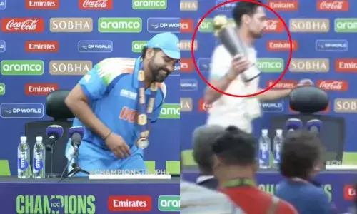 ഫോണും താക്കോലും പാസ്‌പോര്‍ട്ടുമൊക്കെ മറന്നുവയ്ക്കുമെന്നത് പഴയ കഥ; ഇത്തവണ മറന്നുവച്ചത് ചാംപ്യന്‍സ് ട്രോഫി; ഇന്ത്യന്‍ ക്യാപ്റ്റന് അത് എടുത്തുനല്‍കിയത് സപ്പോര്‍ട്ട് സ്റ്റാഫ്; രോഹിത് ശര്‍മയുടെ മറവി വീണ്ടും വാര്‍ത്തകളില്‍