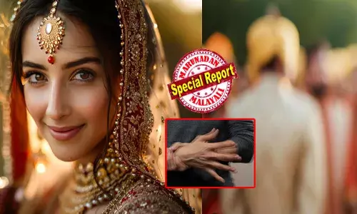 വിവാഹവേദിയിൽ വെച്ച് മംഗളകരമായി താലി ചാര്‍ത്തി; നെറ്റിയിൽ സിന്ദൂരമണിയിക്കുമ്പോൾ വധു അത് ശ്രദ്ധിച്ചു; കൈയുയർത്തിയപ്പോൾ എന്തോ കുഴപ്പംപോലെ; വരന്‍റെ കൈ വിറച്ചു; അദ്ദേഹത്തിന് തീരെ ആരോഗ്യമില്ലെന്ന് വധു; പിന്നാലെ യുവതിയുടെ പ്രവർത്തി കണ്ട് യുവാവ് പതറി!