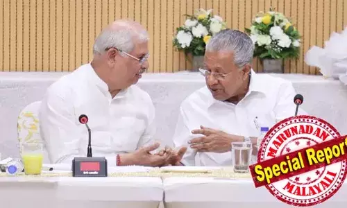 കേരളത്തിന്റെ പ്രശ്‌നങ്ങള്‍ കേന്ദ്രത്തില്‍ അവതരിപ്പിക്കാന്‍ മുഖ്യമന്ത്രിക്കൊപ്പം ഉണ്ടാകുമെന്ന് ഗവര്‍ണര്‍ ആര്‍ലേക്കര്‍; ടീം കേരളയുടെ ഒപ്പം ഗവര്‍ണറുള്ളത് ആവേശമെന്ന് മുഖ്യമന്ത്രിയും; കേരളാ ഹൗസില്‍ എംപിമാര്‍ക്കും മുഖ്യമന്ത്രിക്കും വിരുക്കൊരുക്കി ഗവര്‍ണര്‍