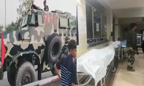 മണിപ്പൂരിൽ ബിഎസ്എഫ് ജവാന്മാർ സഞ്ചരിച്ച ട്രക്ക് അപകടത്തിൽപ്പെട്ടു; നിയന്ത്രണം തെറ്റി നേരെ കൊക്കയിലേക്ക് മറിഞ്ഞു; മൂന്ന് ജവാന്മാർ കൊല്ലപ്പെട്ടു; നിരവധി പേർക്ക് പരിക്ക്