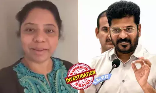 രേവന്ത് റെഡ്ഡിയെ വിമര്‍ശിച്ചുള്ള കര്‍ഷകന്റെ ബൈറ്റ് സംപ്രേഷണം ചെയ്തു; പിന്നാലെ കോണ്‍ഗ്രസിന്റെ പരാതി;  കേസെടുത്തതിന് പിന്നാലെ മാധ്യമപ്രവര്‍ത്തകയും ഭര്‍ത്താവും അറസ്റ്റില്‍; ഓഫീസ് സീല്‍ ചെയ്തു