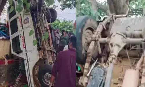 പ്രതിയുമായി പോയ പോലീസ് ജീപ്പ് നിയന്ത്രണം തെറ്റി മറിഞ്ഞ് അപകടം; വഴിയോര കച്ചവടക്കാരന് ദാരുണാന്ത്യം; നാല് പേർക്ക് പരിക്ക്; ആശുപത്രിയിലേക്ക് മാറ്റി; സംഭവം മാനന്തവാടിയിൽ