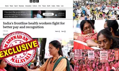 ഇന്ത്യാസ് ഫ്രണ്ട്ലൈന്‍ ഹെല്‍ത്ത് ലൈന്‍ വര്‍ക്കേഴ്സ് ഫൈറ്റ് ഫോര്‍ ബെറ്റര്‍ പേ ആന്‍ഡ് റെക്കഗ്‌നിഷന്‍! ആശാ വര്‍ക്കര്‍മാരുടെ സമരം ബിബിസിയും എടുത്തു; സിപിഎം നേതാക്കളുടെ അധിക്ഷേപവും വാര്‍ത്തയില്‍; അവര്‍ അണ്‍സങ് ഹീറോസ്! ഇനിയെങ്കിലും പിണറായി കണ്ണു തുറക്കുമോ?