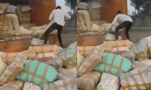 മധ്യപ്രദേശില്‍ വന്‍ കഞ്ചാവ് വേട്ട; പിടിച്ചെടുത്തത് 6.8 കോടി വില വരുന്ന 3098 കിലോ കഞ്ചാവ്