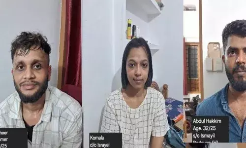 വാടക ക്വാര്‍ട്ടേഴ്‌സ് കേന്ദ്രീകരിച്ച് മയക്കുമരുന്ന് വില്‍പ്പന; കണ്ണൂരില്‍ കര്‍ണാടക സ്വദേശിനിയായ യുവതി ഉള്‍പ്പെടെ മൂന്ന് പേര്‍ അറസ്റ്റില്‍