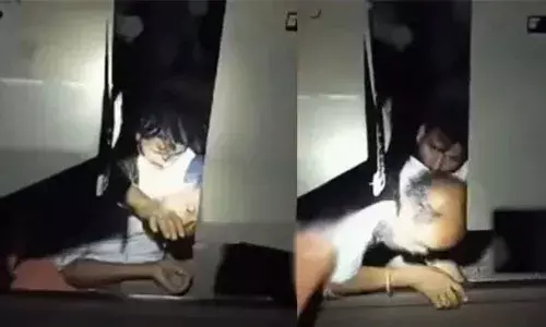 മദ്യപിച്ച് ലക്ക് കട്ട് വിശ്രമിക്കാന്‍ കിടന്നത് റെയില്‍വേ പാളത്തില്‍; എന്‍ഞ്ചിന്‍ മുകളിലൂടെ കടന്ന് പോയി; ട്രെയിന്‍ നിര്‍ത്തിയതിനുശേഷം ജീവനക്കാര്‍ ഇറങ്ങി പാളത്തില്‍ നിന്ന് ഇവരെ മാറ്റി; ഒരു പോറലുപോലുമില്ലാതെ രക്ഷപ്പെട്ടു; റെയില്‍വേ പാളത്തില്‍ അപകടകരമാംവിധം കിടന്നതിന് കേസെടുത്ത് പോലീസ്