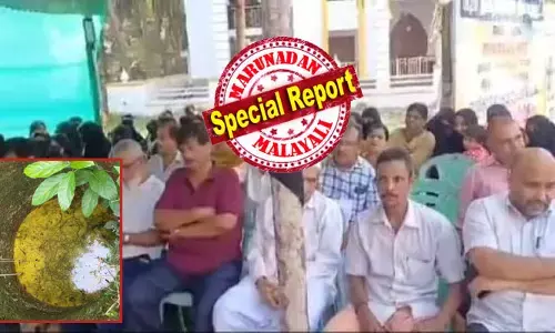 ഡയാലിസിസ് സെന്ററിലെ മലിനജലം സമീപത്തെ ജലസ്രോതസ്സുകളിലേക്ക് ഒഴുകുന്നു; കുടിവെള്ളം മലിനമായതോടെ പ്രദേശവാസികൾ പ്രതിസന്ധിയിൽ; ഡയാലിസിസ് സെന്റിന് പ്രവർത്തന അനുമതി നൽകിയത് മലിനജല സംസ്കരണ പ്ലാന്റ് സ്ഥാപിക്കാതെ; ജില്ലാ കളക്ടർ ഇടപെട്ടിട്ടും പ്രശ്നത്തിന് പരിഹാരമായില്ല; 100 ദിവസം പിന്നിട്ട് അനിശ്ചിതകാല സമരം