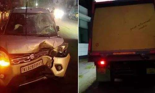 തൃശൂര്‍ ശ്രീനാരായണപുരത്ത് ടോറസ് ലോറിക്ക് പിറകില്‍ കാറിടിച്ച് അപകടം; കൊല്ലം സ്വദേശിയായ ഡോക്ടര്‍ മരിച്ചു