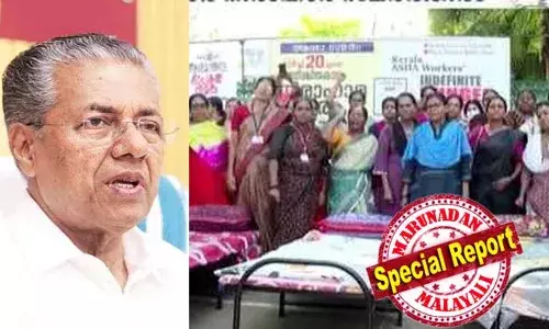 ഓണറേറിയം കേന്ദ്രം വര്‍ധിപ്പിക്കുന്നതിന് അനുസരിച്ച് സംസ്ഥാനവും വര്‍ധിപ്പിക്കും; എല്‍ഡിഎഫ് യോഗത്തില്‍ മുഖ്യമന്ത്രി; പിണറായി മറുപടി നല്‍കിയത് സിപിഐയും, ആര്‍ജെഡിയും സമരം തീര്‍ക്കാന്‍ ഇടപെടണമെന്ന് ആവശ്യപ്പെട്ടപ്പോള്‍; സമരത്തെച്ചൊല്ലി നിയമസഭയില്‍ ഇന്നും ഭരണ - പ്രതിപക്ഷ വാക്‌പോര്; നിരാഹാര സമരത്തിലേക്ക് കടന്ന ആശമാര്‍ക്ക് മുന്നില്‍ ഇനി വഴിയെന്ത്?