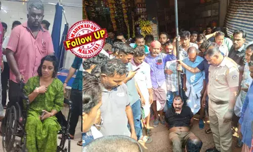 അനുരൂപ് ബാങ്കിലെത്തിയത് ഭാര്യയെ കൊല്ലാന്‍ തന്നെ; ബാങ്കിന് പുറത്തേക്ക് വിളിച്ചുവരുത്തി സംസാരിക്കുന്നതിനിടെ കൊടുവാള്‍ കൊണ്ട് വെട്ടി; ആക്രമണത്തിന് പിന്നില്‍ കുടുംബവഴക്ക്; അനുപമ രക്ഷപ്പെട്ടത് തലനാരിഴയ്ക്ക്