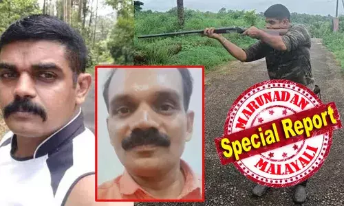 നിന്നോട് ഞാന്‍ പറഞ്ഞത് അല്ലെട എന്റെ പെണ്ണിനെ ഒന്നും ചെയ്യരുത് എന്ന്.... എന്റെ ജീവന്‍ പോയാല്‍ ഞാന്‍ സഹിക്കും പക്ഷെ എന്റെ പെണ്ണ്.. നിനക്ക് മാപ്പില്ല; രാധാകൃഷ്ണന്റെ ഭാര്യയും സന്തോഷും ക്ലാസ്മേറ്റ്; നേരത്തെ ഭാര്യയും സന്തോഷുമായുള്ള പരിചയത്തെ രാധാകൃഷ്ണന്‍ ചോദ്യം ചെയ്തിരുന്നു; പോസ്റ്റിട്ട ശേഷം വെടിയൊച്ച; കൈതപ്രത്ത് തോക്ക് എവിടെ നിന്നും വന്നു? കുടുംബ  പ്രശ്‌നം വൈരാഗ്യമായി