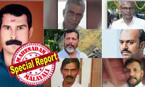 പാര്‍ട്ടി ഗ്രാമത്തില്‍ നിന്ന് ജനകീയനായ സൂരജ് ആര്‍ എസ് എസിനൊപ്പം ചേര്‍ന്നത് 2003ല്‍ സിപിഎമ്മിന് കടുത്ത വെല്ലുവിളിയായി; സംഘ ബന്ധം പാടില്ലെന്ന് നിരവധി മുന്നറിയിപ്പ് നല്‍കിയിട്ടും പാലിച്ചില്ല; ആദ്യം കൈയ്യും കാലും വെട്ടി ഭീഷണി; പിന്നേയും വഴങ്ങില്ലെന്ന് വന്നപ്പോള്‍ ബോംബും മഴുവുമായി പാര്‍ട്ടി സര്‍ജന്മാര്‍ എത്തി; 19 കൊല്ലത്തിന് ശേഷം നീതി; എളമ്പിലായി സൂരജിനെ വകവരുത്തിയതിലും വമ്പന്‍ ആസൂത്രണം