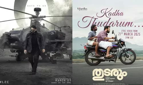 ഈ പടക്കളത്തിലേക്കാണല്ലോ ദൈവമേ സ്പ്ലെൻഡറും കൊണ്ട് ഇറങ്ങിയത്; മോഹൻലാൽ ചിത്രങ്ങളുടെ പോസ്റ്റർ പങ്ക് വെച്ച് തരുൺ മൂർത്തി; ഇവിടെ രണ്ടും പോകും അതാണ് മുതലെന്ന് ആരാധകർ