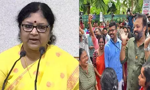 കേന്ദ്രമന്ത്രി സുരേഷ് ഗോപി വന്നപ്പോള്‍ മണിമുറ്റത്താവണി പന്തല്‍ പാട്ട് പാടി; അവര്‍ക്ക് കേന്ദ്ര സര്‍ക്കാരിനോട് പറയാന്‍ ഒന്നുമില്ല; കേന്ദ്രത്തോട് ആവശ്യങ്ങള്‍ പറയാന്‍ നട്ടെല്ല് വേണം: ആശ വര്‍ക്കര്‍മാര്‍ക്കെതിരെ രൂക്ഷ വിമര്‍ശനവുമായി മന്ത്രി ആര്‍ ബിന്ദു