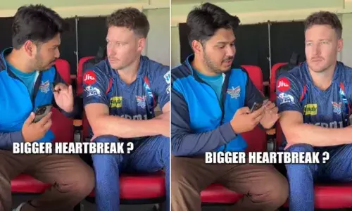 കരിയറിലെ ഏറ്റവും ഹൃദയഭേദകമായ തോല്‍വി ഏത്?   രണ്ട് ഓപ്ഷനുകള്‍ നല്‍കി അവതാരകന്‍;  നിര്‍വികാരതയോടെ മില്ലറിന്റെ മറുപടി; പ്രോട്ടീസ് താരത്തിന്റെ വേദന വിറ്റുതിന്നുന്നുവെന്ന് ആരാധകര്‍; ലക്‌നൗ ടീമിന് രൂക്ഷവിമര്‍ശനം