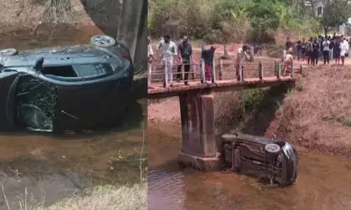 പതിനാലുകാരൻ ഓടിച്ച കാര്‍ നിയന്ത്രണം വിട്ട് നേരെ കനാലിലേക്ക് മറിഞ്ഞു; നാലു കുട്ടികള്‍ക്ക് പരിക്ക്; ആശുപത്രിയിലേക്ക് മാറ്റി; സംഭവം കണ്ണൂരിൽ