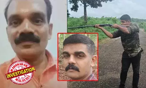 ഇടനെഞ്ച് നോക്കി വെടിവച്ചതിന് ശേഷം സന്തോഷ് തോക്ക് ഉപേക്ഷിച്ചത് രാധാകൃഷ്ണന്റെ ഭാര്യ വാടകയ്ക്ക്‌   താമസിക്കുന്ന വീടിന്റെ വിറകുപുരയില്‍ നിന്ന്; സംശയിക്കത്തക്ക തെളിവുകള്‍ കിട്ടിയില്ലെങ്കിലും ഗൂഢാലോചന സാധ്യത തള്ളിക്കളയാതെ പൊലീസ്; കൈതപ്രത്തെ ബിജെപി പ്രവര്‍ത്തകന്റെ കൊലപാതകത്തില്‍ ഭാര്യയെ ചോദ്യം ചെയ്യും