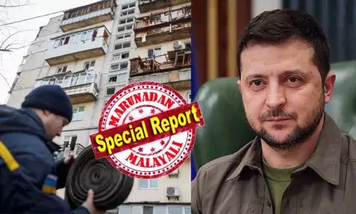 യുക്രെയ്ന്‍ തലസ്ഥാനമായ കീവില്‍ റഷ്യന്‍ ഡ്രോണ്‍ ആക്രമണം; കുട്ടികളുള്‍പ്പെടെ മൂന്ന് പേര്‍ കൊല്ലപ്പെട്ടു; വെടിനിര്‍ത്തല്‍ ചര്‍ച്ചകള്‍ക്കിടെ ആക്രമണം;  റഷ്യയ്ക്കെതിരെ കൂടുതല്‍ ഉപരോധങ്ങള്‍ ആവശ്യപ്പെട്ട് സെലന്‍സ്‌കി;സൗദി മധ്യസ്ഥതയിലുള്ള മൂന്നാംവട്ട ചര്‍ച്ച ജിദ്ദയില്‍