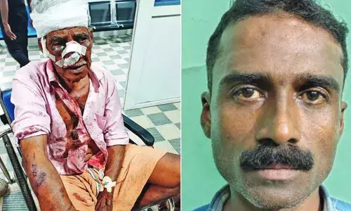 സ്വത്ത് തര്‍ക്കം; എണ്‍പതുകാരനായ പിതാവിനെ നിലത്തിട്ടു ചവിട്ടി; വിറക് കഷ്ണത്തിന് അടിച്ചു പരിക്കേല്‍പ്പിച്ചു: മകന്‍ അറസ്റ്റില്‍