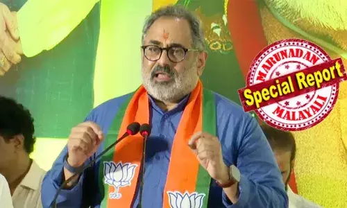 കടം വാങ്ങി മുന്നോട്ടു പോകുന്ന കേരള സര്‍ക്കാറിന് കടുത്ത വിമര്‍ശനം; വികസനത്തിന് എന്‍ഡിഎ അധികാരത്തിലെത്തണം, അത് നടത്തിയിട്ടേ ഞാന്‍ പോകൂവെന്ന് പ്രഖ്യാപനം; ബലിദാനികളെയും മുന്‍ അധ്യക്ഷന്‍മാരെയും അനുസ്മരിച്ചു; സംഘടന കൊണ്ട് ശക്തരാകുക എന്ന ഗുരുവാക്യം പറഞ്ഞ് ഐക്യസന്ദേശം നല്‍കല്‍; ബിജെപി അധ്യക്ഷന്‍ രാജീവ് ചന്ദ്രശേഖറിന്റെ കന്നിപ്രസംഗം ഇങ്ങനെ