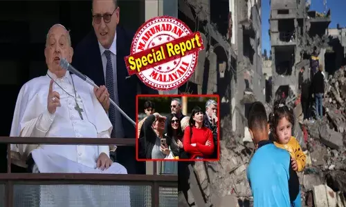 ഗസ്സയിൽ ഇസ്രായേൽ വീണ്ടും ആക്രമണം ശക്തമാക്കിയതിൽ ഞാൻ വളരെ ദുഃഖിതനാണ്; സ്ത്രീകളും, കുട്ടികളുമെല്ലാം ഇരകളാകുന്നു; ഇതിനാണോ...ദൈവം നമ്മെ സൃഷ്ടിച്ചത്; ബന്ദികളെ മോചിപ്പിക്കാൻ ചർച്ചകൾ വേണം; ആക്രമണങ്ങൾ ഉടൻ അവസാനിപ്പിക്കണം; പ്രസംഗത്തിനിടെ വികാരഭരിതനായി ഫ്രാന്‍സിസ് മാർപാപ്പ;കേട്ട് നിന്ന് ജനങ്ങൾ!