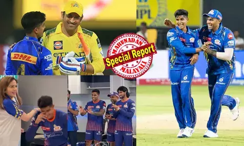 ജസ്പ്രീത് ബുംറയെയും ഹാര്‍ദിക് പാണ്ഡ്യയെയും ഇന്ത്യന്‍ ടീമിലെത്തിച്ച  അതേ മുംബൈ ഇന്ത്യന്‍സ് സ്‌കൗട്ടിംഗ് ടീമിന്റെ കണ്ടെത്തല്‍;  അരങ്ങേറ്റം അവിസ്മരണീയമാക്കിയ മലയാളി ചെക്കന് മുംബൈ ഡ്രസിംഗ് റൂമില്‍ വന്‍വരവേല്‍പ്പ്; വിഘ്‌നേഷ് പുത്തൂരിന് ബെസ്റ്റ് ബൗളര്‍ അവാര്‍ഡ് സമ്മാനിച്ചത് നിത അംബാനി നേരിട്ടെത്തി; സാമൂഹ്യ മാധ്യമങ്ങളിലും ഒറ്റദിവസം കൊണ്ട് കുതിച്ചുയര്‍ന്ന് താരമൂല്യം