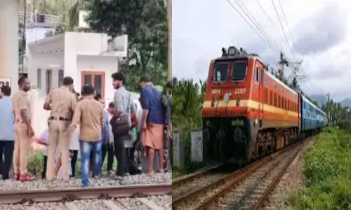 റെയില്‍ പാളം മുറിച്ചു കടക്കുന്നതിനിടെ അപകടം; വയോധികനെ ട്രെയിന്‍ തട്ടി തെറിപ്പിച്ചു; ഗുരുതര പരിക്ക്; ആശുപത്രിയിലേക്ക് മാറ്റി