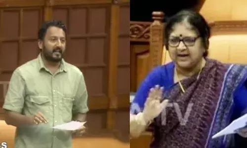 പോടാ ചെറുക്കാ എന്ന് രാഹുല്‍ മാങ്കൂട്ടത്തിലിനെ മന്ത്രി ആര്‍ ബിന്ദു വിളിച്ചു; പരാമര്‍ശം പിന്‍വലിക്കണമെന്ന് ആവശ്യപ്പെട്ട് നടുത്തളത്തില്‍ ഇറങ്ങി പ്രതിഷേധിച്ച് പ്രതിപക്ഷം; മകന്റെ പ്രായമുള്ള ഒരാള്‍ക്ക് മോശം പറയാമെങ്കില്‍ തനിക്കും പറയാമെന്ന് മന്ത്രി; ഒടുവില്‍ സഭ ബഹിഷ്‌കരിച്ച് പ്രതിപക്ഷം