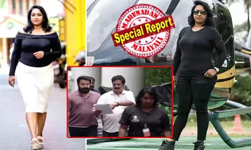 ചിത്രങ്ങള്‍ ക്ലിക്ക് ചെയ്യുന്നതിനിടെ ഒരു പുരുഷ ബൗണ്‍സര്‍ എന്നെ പിടിച്ചുതള്ളി; ഞാന്‍ തിരിച്ചൊരു തള്ളുകൊടുത്തപ്പോള്‍ അയാള്‍ നിലത്തുവീണു; അന്നുതുടങ്ങിയതാണ് ഈ പണി: കറുത്ത ടീ ഷര്‍ട്ടും ജീന്‍സുമിട്ട് ആള്‍ക്കൂട്ടത്തെ ചൊല്‍പ്പിടിക്ക് നിര്‍ത്തുന്ന തന്റേടി; മോഹന്‍ലാലിന്റെ ബോഡിഗാര്‍ഡായ അനു കുഞ്ഞുമോന്റെ കഥ