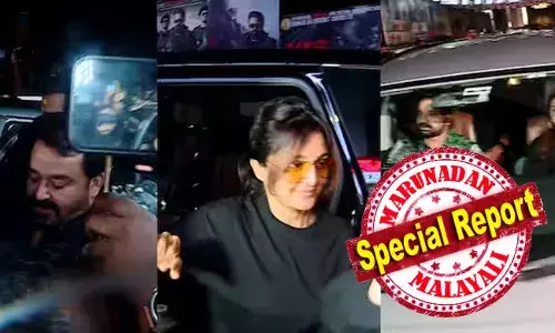 തമ്പുരാനും ദൈവത്തിനും ഇടയില്‍ നില്‍ക്കുന്ന ഒരു എന്റ്റിറ്റി; കറുപ്പണിഞ്ഞ് മോഹന്‍ലാലും പൃഥ്വിയുമെല്ലാം ആവേശത്തിന്റെ ഭാഗമാകാനെത്തിയത് കുടുംബത്തിനൊപ്പം; എമ്പുരാനിലേക്ക് എബ്രഹാം ഖുറേഷിയെ മുരളി ഗോപിയും പൃഥ്വിരാജും കണക്റ്റ് ചെയ്തത് സൂപ്പറോ? എമ്പുരാന്റേത് ആവേശം നിറയ്ക്കും എഴുന്നള്ളത്ത്; കറുപ്പ് കുറ്റമല്ല.... പ്രകാശമാകുമ്പോള്‍!