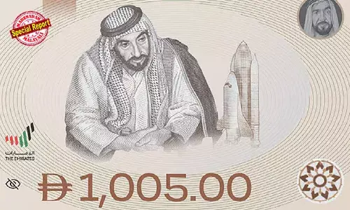 യുഎഇ ദേശീയ കറന്‍സിയായ ദിര്‍ഹത്തിന് പുതിയ ചിഹ്നം; കേന്ദ്ര ബാങ്ക് പുറത്തിറക്കിയ ദേശീയ പതാകയില്‍ നിന്ന് പ്രചോദിതമായ ചിഹ്നത്തിന് ഡിജിറ്റല്‍ രൂപവും; രാജ്യത്തിന്റെ അഭിവൃദ്ധിയും, സ്ഥിരതയും മൂല്യവും സൂചിപ്പിക്കുന്ന രേഖയായി പുതിയ ചിഹ്നം