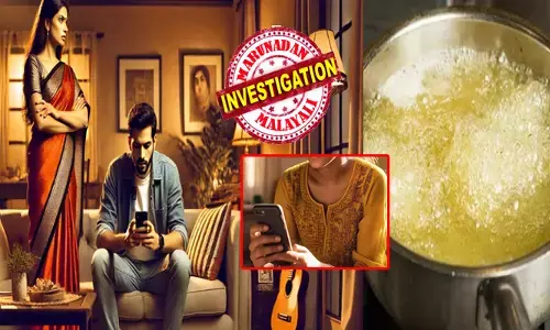 ഫോണിൽ കണ്ണ് എടുക്കാതെ നോക്കിയിരുന്നത് ശ്രദ്ധിച്ചു; മുഖത്ത് നാണത്തോടെയുള്ള ചിരിയും; എല്ലാം നോക്കി നിന്ന് ഭാര്യ; ഫോൺ തട്ടിപ്പറിച്ച് നോക്കിയതും ട്വിസ്റ്റ്; പൊരിഞ്ഞ അടി തുടങ്ങി; ഭർത്താവിന്റെ ആ സ്ഥാനത്ത് തന്നെ തിളച്ച എണ്ണ ഒഴിച്ച് ഭാര്യ; യുവാവ് കുടുങ്ങിയത് ഒരൊറ്റ ചോദ്യത്തിൽ!