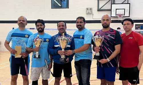 സൂപ്പര് ഡാഡ് ബാഡ്മിന്റണ് ടൂര്ണമെന്റ് ഫാ.സിജോ ജോണ് ഉല്ഘാടനം ചെയ്തു. ഫിസ്ഫറോ -ബ്ലാഞ്ചാര്ഡ്സ്ടൗണ് മാസ് സെന്ററുകള് വിജയികളായി സൂപ്പര് ഡാഡ് ബാഡ്മിന്റണ് ടൂര്ണമെന്റ് ഫാ.സിജോ ജോണ് ഉല്ഘാടനം ചെയ്തു. ഫിസ്ഫറോ -ബ്ലാഞ്ചാര്ഡ്സ്ടൗണ് മാസ് സെന്ററുകള് വിജയികളായി