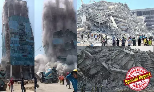 കുലുങ്ങി വിറച്ച് നിമിഷങ്ങള്‍ക്കുള്ളില്‍ നിലംപൊത്തിയ അംബരചുംബികള്‍;  മരുക്കാറ്റു പോലെ തെരുവുകളെ വിഴുങ്ങിയ പൊടിപടലം; പരിഭ്രാന്തരായി നിലവിളിച്ച് കുട്ടികളെയുമെടുത്ത് ഓടുന്ന ആളുകള്‍; ബഹുനില കെട്ടിടത്തിന് മുകളില്‍ നിന്നും ഒഴുകിപ്പരന്ന നീന്തല്‍കുളത്തിലെ ജലം;  സാമൂഹ്യ മാധ്യമങ്ങളില്‍ പ്രചരിച്ചത് മ്യാന്‍മാറിലെയും തായ്‌ലന്‍ഡിലെയും നടുക്കുന്ന ദൃശ്യങ്ങള്‍; മരണ സംഖ്യ ആയിരം പിന്നിട്ടതായി സൂചന; കാണാതായവര്‍ക്കായി തിരച്ചില്‍