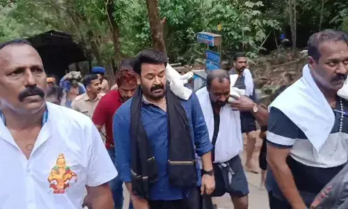 മേലുദ്യോഗസ്ഥന്റെ അനുമതി വാങ്ങാതെ ഡ്യുട്ടിയില്‍ നിന്നും വിട്ടു നിന്നു; മോഹന്‍ലാലിനൊപ്പം ശബരിമല കയറാന്‍ പോയ തിരുവല്ല  മുന്‍ എസ്എച്ച്ഓ ബി.കെ. സുനില്‍കൃഷ്ണന് കാരണം കാണിക്കല്‍ നോട്ടീസ്