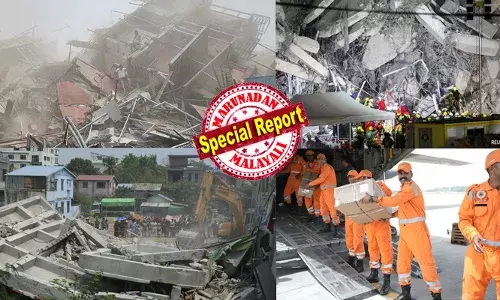 ഭൂചലനത്തിന്റെ നടുക്കം വിട്ടുമാറും മുമ്പെ മ്യാന്‍മാറില്‍ തുടര്‍പ്രകമ്പനങ്ങള്‍; രക്ഷാദൗത്യത്തിന് വെല്ലുവിളി; മരണ സംഖ്യ പതിനായിരം കവിയാന്‍ സാധ്യതയെന്ന് യു.എസ്; ദുരന്തഭൂമിയില്‍ കൂടുതല്‍ സഹായമെത്തിക്കാന്‍ ഇന്ത്യ; നാവികസേന കപ്പലുകള്‍ മ്യാന്‍മാറിലേക്ക്; തിരച്ചിലിനായി 80 അംഗ എന്‍ഡിആര്‍എഫ് സംഘം;  ആശുപത്രി സ്ഥാപിക്കാന്‍ ഇന്ത്യന്‍ സൈന്യം