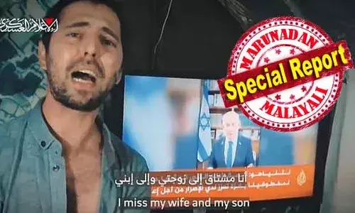 എനിക്കെന്റെ മക്കളെയും പിള്ളേരെയും കാണണം; തൊഴുകൈയ്യോടെ കണ്ണീരണിഞ്ഞ് ഇസ്രായേലി തടവുകാരന്‍ ഹമാസിന് മുന്‍പില്‍; വീഡിയോ പുറത്ത് വിട്ട് ഇസ്രായേലിന് മുന്നറിയിപ്പ് നല്‍കി ഹമാസ്: വെടിനിര്‍ത്തല്‍ അവസാനിപ്പിക്കാന്‍ ഇസ്രയേലിനെ സമ്മര്‍ദ്ദത്തില്‍ ആക്കാന്‍ നീക്കം സജീവം